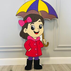 Fețiță cu umbrelă 80 cm