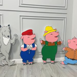 Personaje ,,Cei trei purceluși''