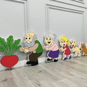 Personaje ,,Ridichea Uriașă''