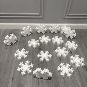 Set 30 fulgi de pictat 15 cm