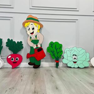 Set grădinar+ legume timpurii