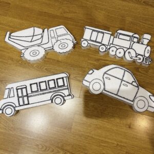 Mijloace de transport 30 cm